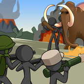 Игра Битва стикменов за золото