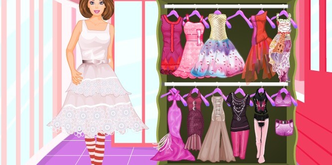 Показ мод для Барби - Игры для девочек в одевалки