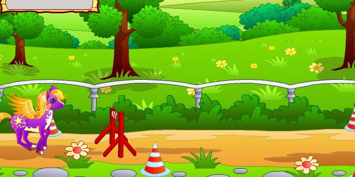Игра Гонки пони Игра Гонки пони