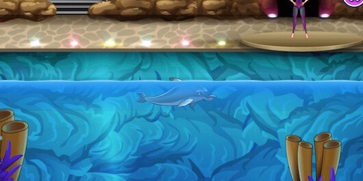 Игра Выступает дельфин 4