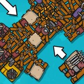 Игра Битва плотов