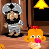 Игра Счастливая обезьянка: 171-180 уровни