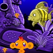 Игра Счастливая обезьянка: 341-350 уровни