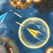 Игра Бумажный Самолётик: космическая битва