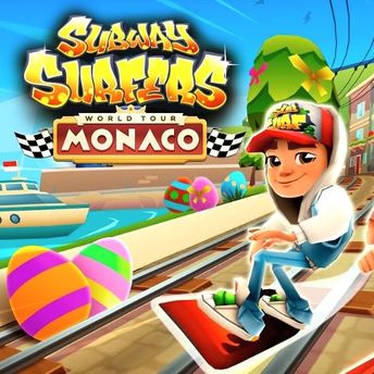 Subway Surfers: Монако - играть в Сабвей Серф онлайн бесплатно