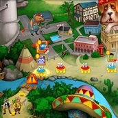 Игра 3 в ряд: остров сокровищ