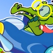 Игра Крокодильчик Свомпи: Боевые Самолеты