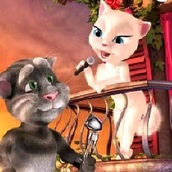 Игра Говорящий кот Том: Признание в любви