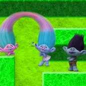 Игра Тролли: Лабиринт 3Д