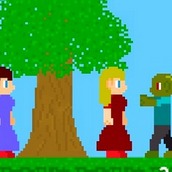 Игра Зомби на двоих для девочек