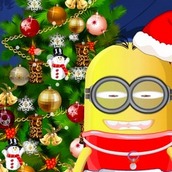 Игра Миньон и рождественская елка