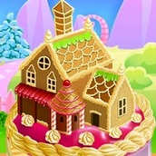 Игра Торт в форме домика