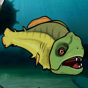 Игра Пираньи Накорми нас: 4