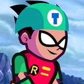 Игра Юные Титаны на Велосипеде