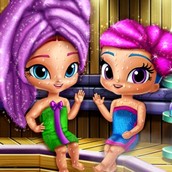 Игра Шиммер и Шайн: в Сауне