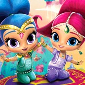 Игра Книга Раскрасок Шиммер и Шайн