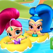 Игра Шиммер и Шайн в Водном парке