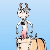 Игра Летящая корова