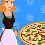 Игра Золушка готовит пиццу