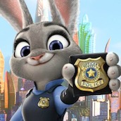 Игра Джуди и Ник ищут буквы: Зверополис