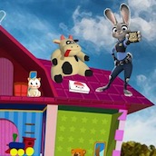 Игра Уборка отеля в Зверополисе