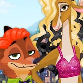 Игра Парикмахерская в Зверополисе: Зверополис