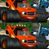 Игра Найди отличия: Вспыш и Чудо Машинки