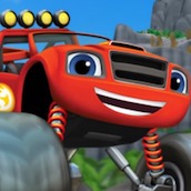 Игра Гонки на острове Дракона: Вспыш и Чудо Машинки