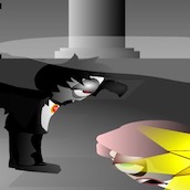 Игра Дракула против зомби