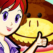 Игра Готовить Торт обезьянка: Кухня Сары