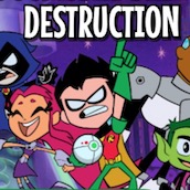 Игра Уничтожение устройства Судного дня: Юные титаны вперед