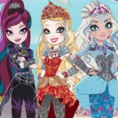 Игра Эвер Афтер Хай Пазл