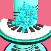 Игра Хеликс Джамп музыкальный