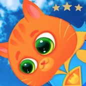 Игра Котик Бубу Супермен: Пазл