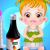 Игра Уход за желудком: Малышка Хейзел