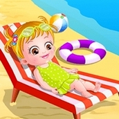 Игра Отдыхаем на пляже: Малышка Хейзел